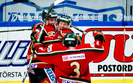 Niklas Andersson, Frölunda, jubel