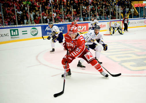 Anton Lander, Timrå och Pasi Puistola, HV71
