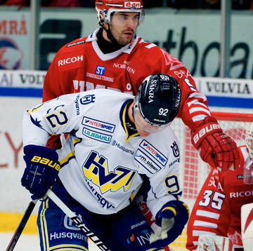 Petr Caslava, Timrå och Teemu Laine, HV71