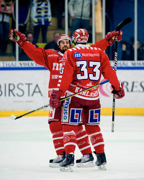 Mattias Karlsson och Pär Styf, Timrå (Jubel)