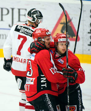 Jimmie Kraft och Johan Andersson, Almtuna (jubel)