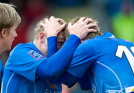Fredrik Jensen och Marcus Pode, Trelleborg (Jubel)