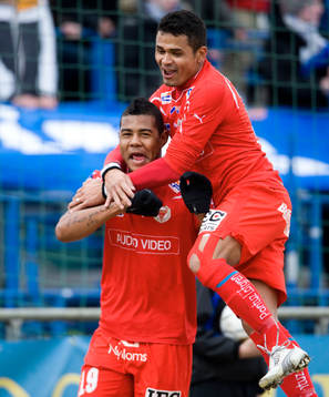 Ricardo Santos och Daniel Sobralense, Kalmar (Jubel)