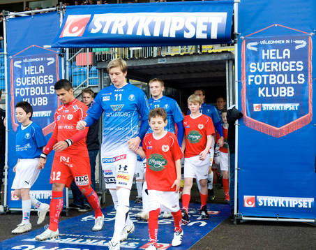 Inmarsch, Andreas Drugge, Trelleborg