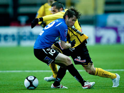 Emil Salomonsson, Halmstad och Emir Bajrami, Elfsborg