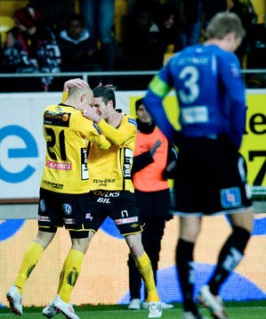 Johan Larsson och James Keene, Elfsborg (Jubel)