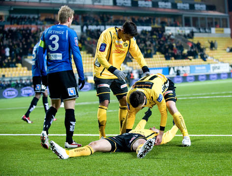 Emir Bajrami, Denni Avdic och Martin Ericsson, Elfsborg