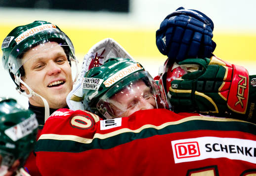 Janne Niskala, Niklas Andersson och Johan Holmqvist,