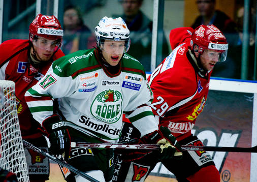 Giulio Scandella, Rögle och Mikael Aaro, Almtuna
