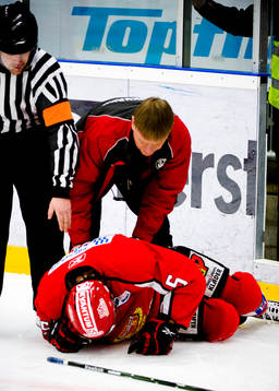 Magnus Svanberg, Almtuna, skada