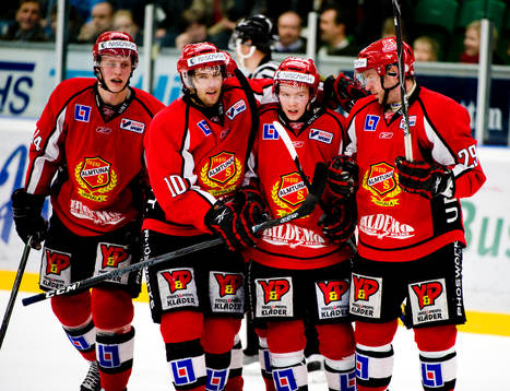 Robert Kimby, Fredrik Vestberg, Mikael Aaro, Almtuna, jubel