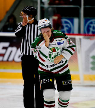Tommy Enström, Rögle, skada
