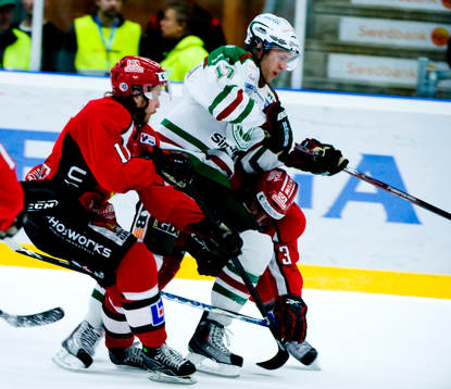 Giulio Scandella, Rögle, Julius Larsson och Johan