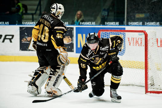 Varken Christopher Heino-Lindberg, målvakt, och Per