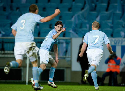 Agon Mehmeti, Malmö FF (jubel)