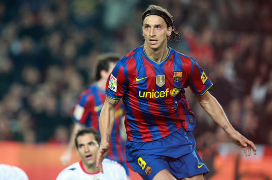 Zlatan Ibrahimovic, Barcelona, glädje, jubel
