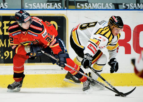 Marcus Krüger, Djurgården, och Anton Rödin, Brynäs,