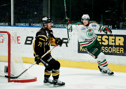 Jeremy Colliton, Rögle, jubel