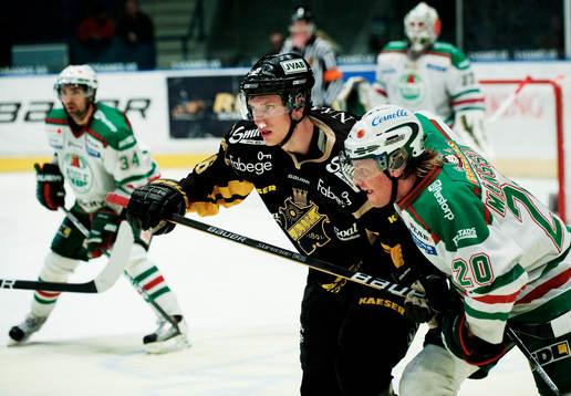 Johan Ryno, AIK, och Mathias Månsson, Rögle
