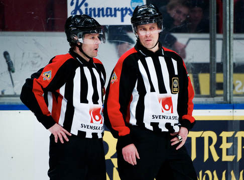 Wolmer Edqvist och Sören Persson, domare