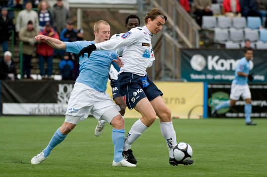 Marcus Hansson, Gefle och Daniel Larsson, Malmö