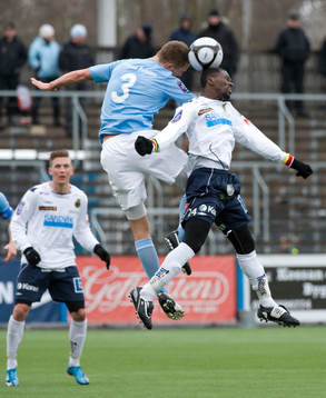 Yussif Chibsah, Gefle och Robert Åhman Persson, Malmö
