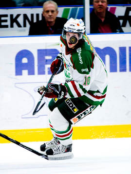 Mario Kempe, Rögle, blev matchens lirare med sina två