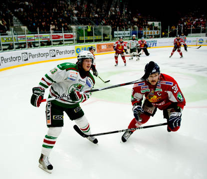 Simon Hjalmarsson, Rögle och Johan Markusson, Växjö