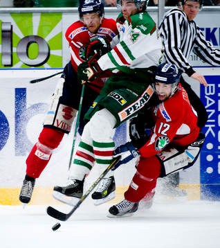 Steve Saviano, Växjö och Jeremy Colliton, Rögle