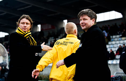 Stefan Andreasson, sportchef och Bo, Bosse, Johansson,