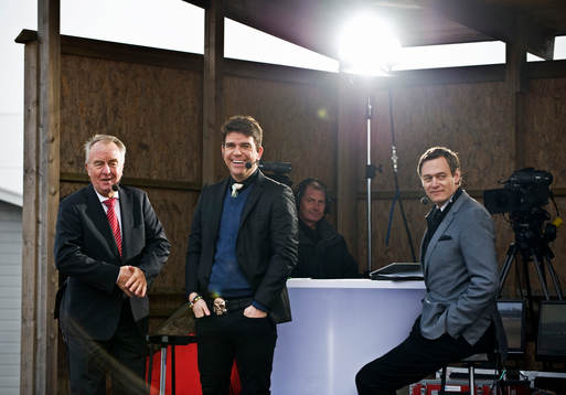 Bo Nilsson, Patrick Ekwall och Olof Lundh. Glädje