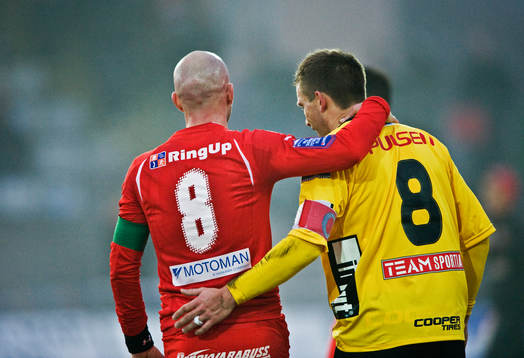 Henrik Rydström, Kalmar och Anders Svensson, Elfsborg.