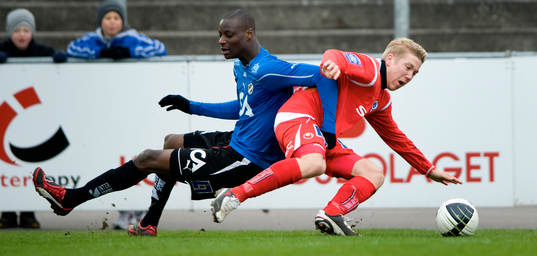 Joe Sise, Halmstad och Anton Tinnerholm, Åtvidaberg