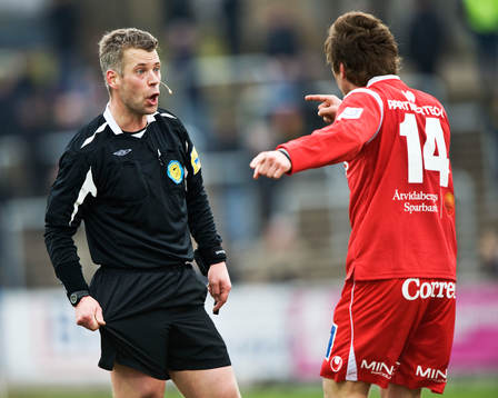 Tobias Mattsson, domare. Diskussion