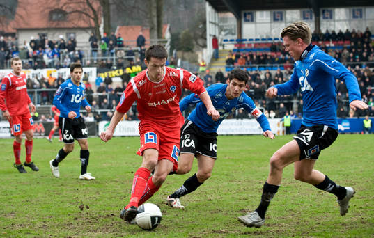 , Åtvidaberg, Anel Raskaj och Christian Järdler, Halmstad
