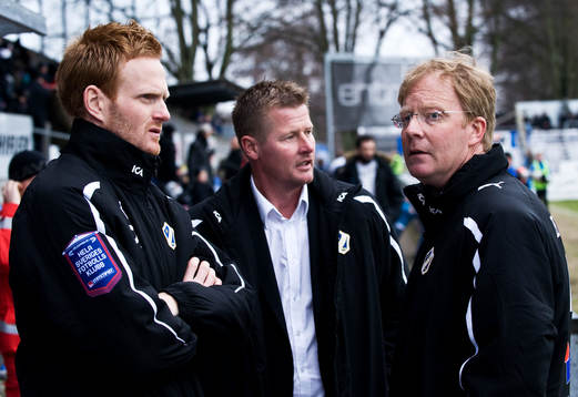 Michael Svensson, assisterande tränare, Anders Smith,