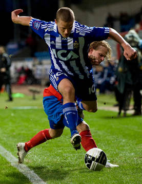 Ragnar Sigurdsson, Göteborg och Erik Sundin, Helsingborg