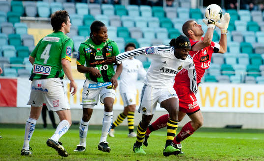 Bläddra bland fler bilder av Fotboll, Allsvenskan, Gais - AIK