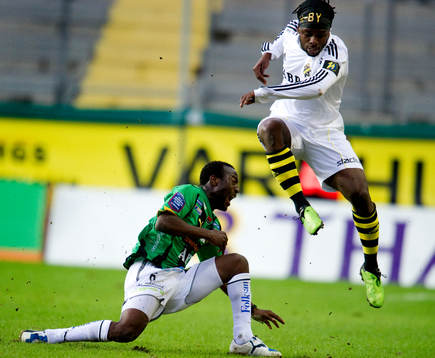 Martin Kayongo Mutumba, AIK, Reuben Ayarna, GAIS