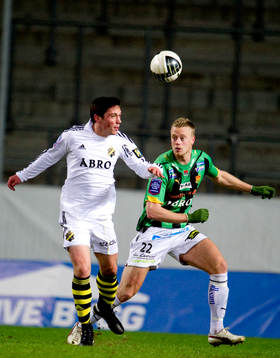 Miran Burgic, AIK,  Björn Andersson, GAIS