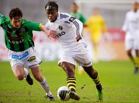 Hallgrimur Jonasson, GAIS, Martin Mutumba, AIK