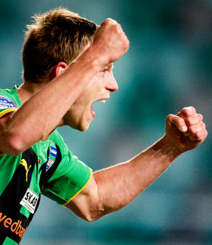 Joel Johansson, GAIS, jubel