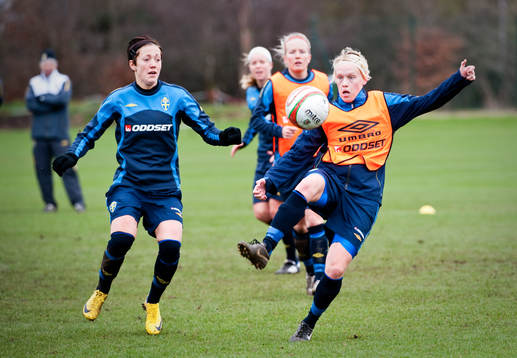 Therese Sjögran och Linnea Liljegärd