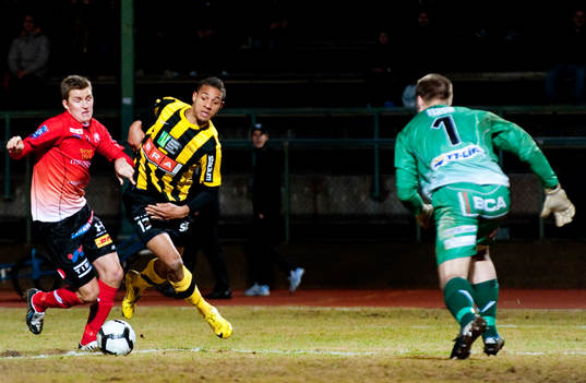 Peter Abelsson, Trelleborg, Mathias Ranégie, Häcken,