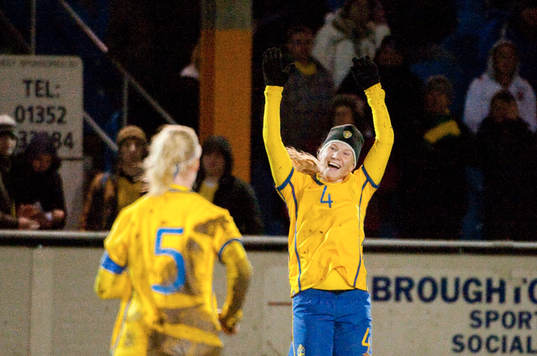 Anna Paulsson, Sverige jubel