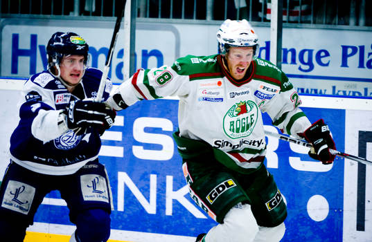 Eric Beaudoin, Rögle och Oliver Ekman-Larsson, Leksand