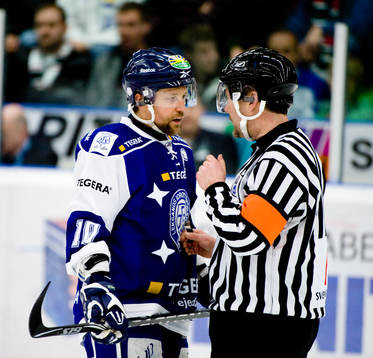 Pelle Prestberg, Leksand och Thomas Andersson, domare