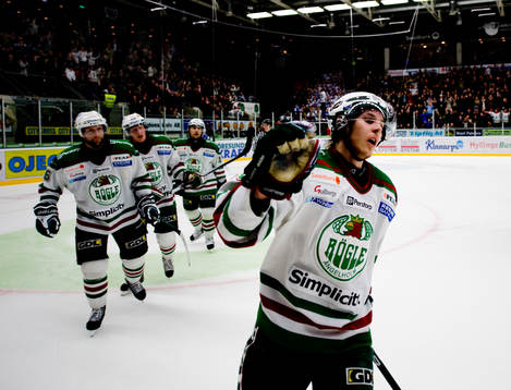 Mario Kempe, Rögle, jubel