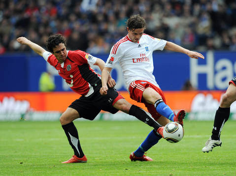 Manuel Schmiedebach, Hannover och Marcus Berg, Hamburg