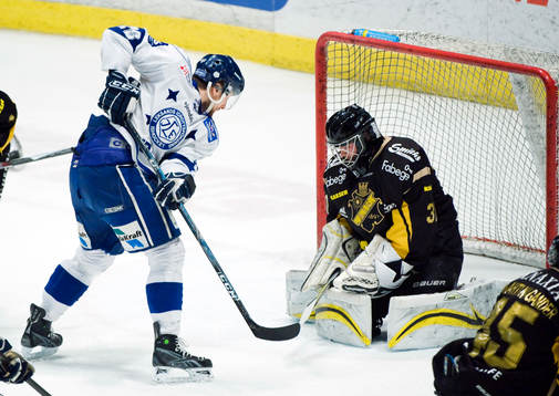 Tomas Kollar, Leksand och Fredrik Holmgren, målvakt, AIK
